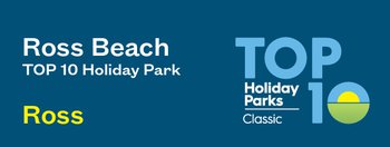 Ross Beach TOP 10 Holiday Park | Logo