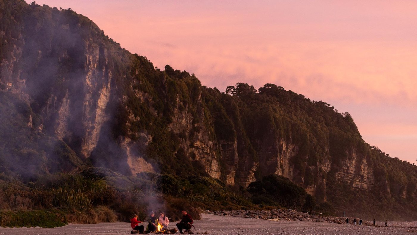 Bonfire-Punakaiki Beach-Jase-Blair