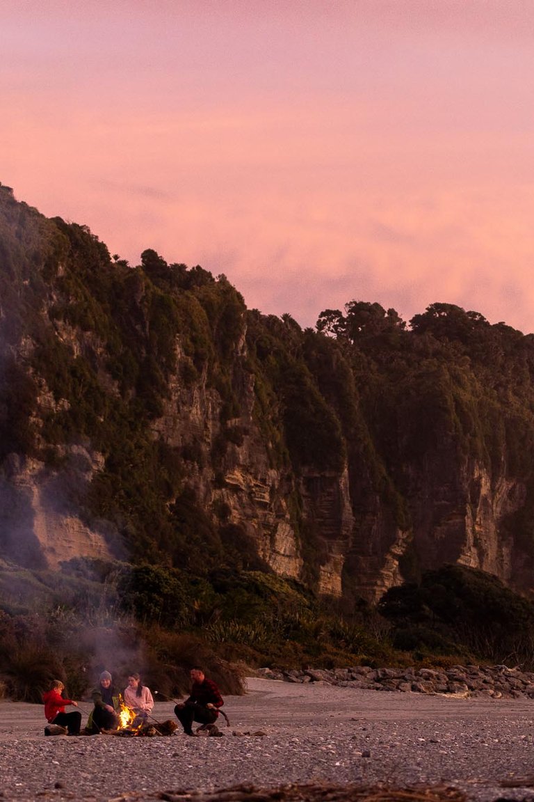 Bonfire-Punakaiki Beach-Jase-Blair