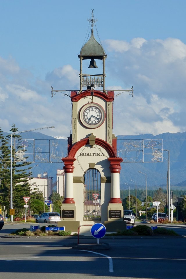 hokitika clocktower