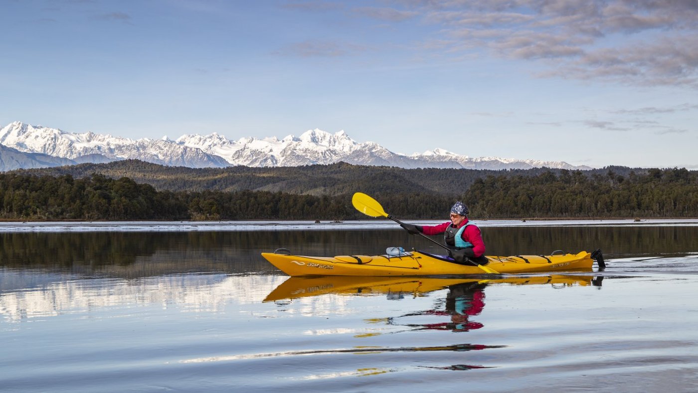 Okarito Kayaks Mountains