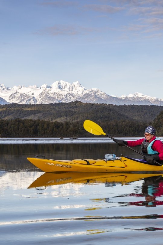 Okarito Kayaks Mountains