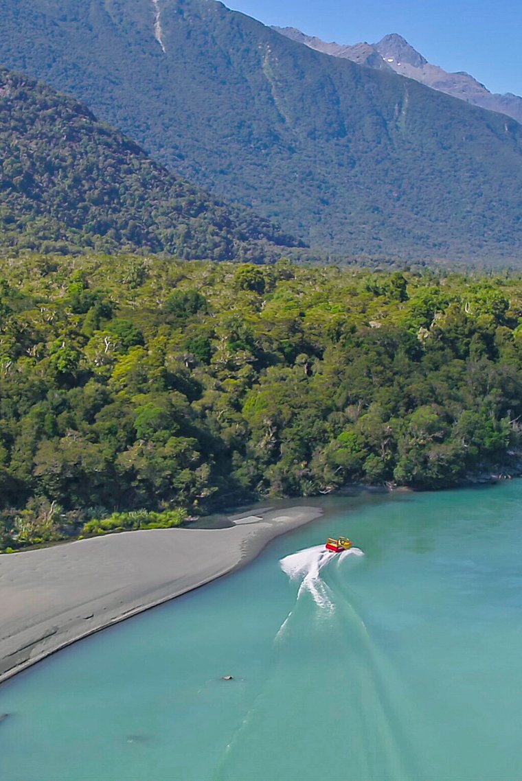 Waiatoto River, Haast UNESCO World Heritage Area, South Island, New Zealand