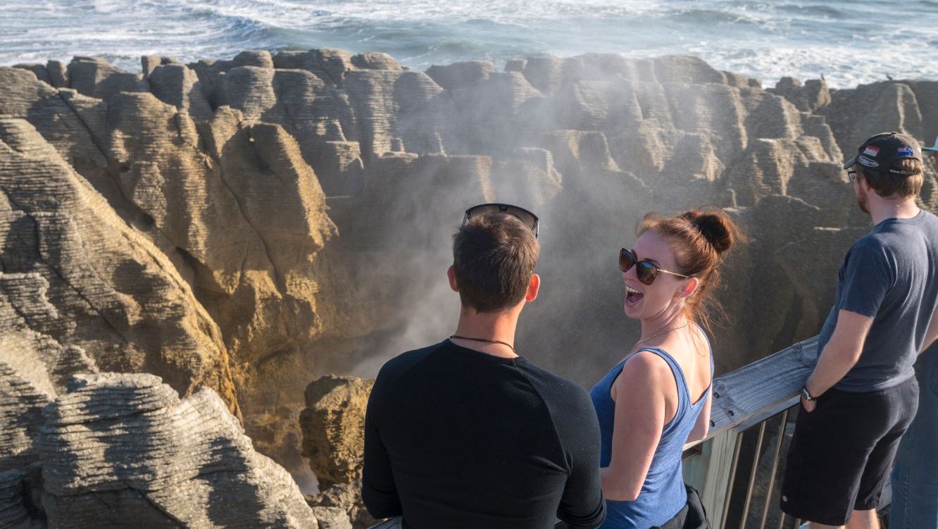 Pancake Rocks and Blowholes - 0920