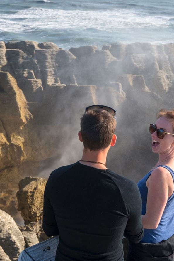 Pancake Rocks and Blowholes - 0920